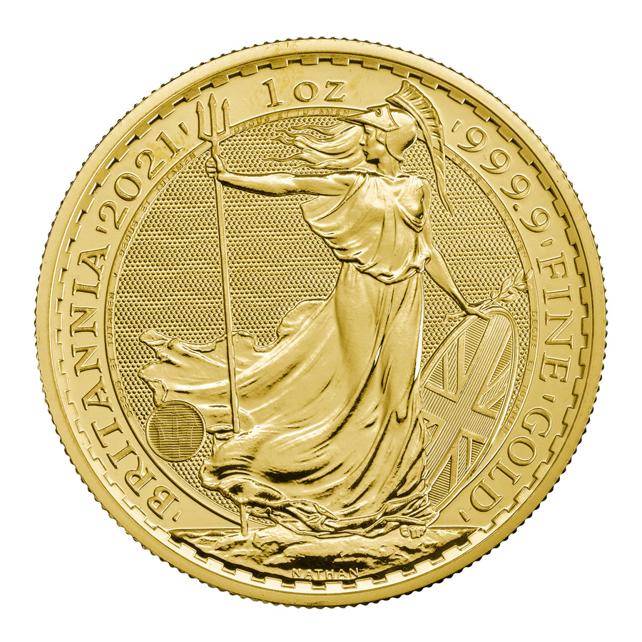 【投資首選】英國不列顛女神 1oz 金幣（隨機年份）｜Best Value