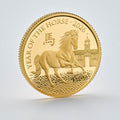 2026 英國生肖馬年 1/4oz 金幣｜The Royal Mint Shēngxiào 系列（Gold Proof）